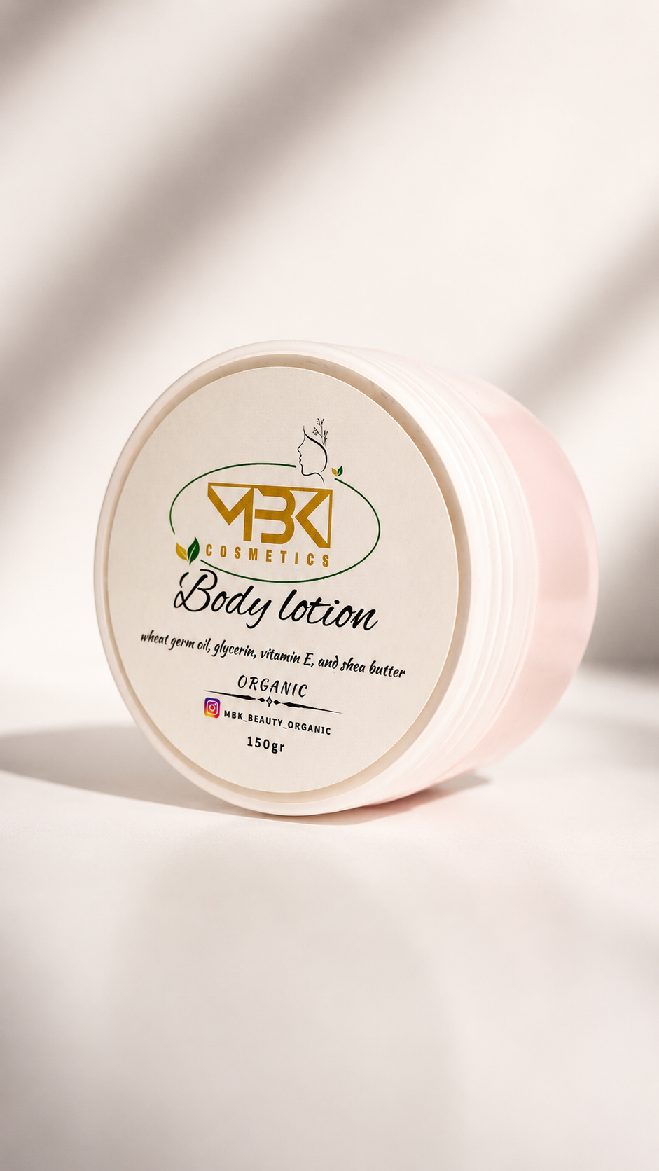لوسیون بدن ارگانیک MBK